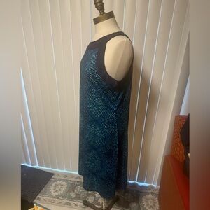 Blue Sleeveless Dress size L in excellent condition